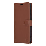 Husa pentru Samsung Galaxy A35 5G, Techsuit Leather Folio, maro