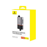 Baseus Kit Sharp Tool Safety Hammer Pro (C10934401111-00), 3in1, 650mAh, High Precision, Negru