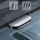 Baseus Car Wiper Regenerator (Crxfq-0A), One-Touch Repair, cu Portabil Lanyard, Fine Sanding Strip, Metal, Gri