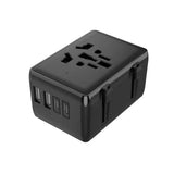 Adaptor pentru Calatorie Techsuit (HHT203A), PD20W, 2 x USB, 2 x Type-C, EU, UK, AUS, US, Alb