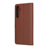 Husa pentru Samsung Galaxy A55 5G, Techsuit Leather Folio, maro