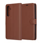 Husa pentru Samsung Galaxy A55 5G, Techsuit Leather Folio, maro