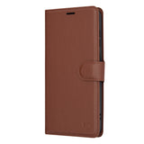 Husa pentru Samsung Galaxy S23 Plus, Techsuit Leather Folio, maro