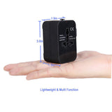 Adaptor pentru Calatorie Techsuit (HHT202), 2 x USB, EU, UK, AUS, US, Alb