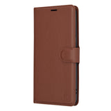 Husa pentru Samsung Galaxy S24 Plus, Techsuit Leather Folio, maro