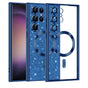 Husa pentru Samsung Galaxy S23 Ultra, Techsuit Lux Glitter MagSafe, albastru