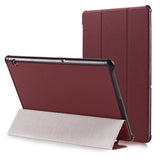 Husa tableta pentru Huawei Mediapad T5 10.1 2018 W09/W19/L03/L09, Techsuit FoldPro, albastru