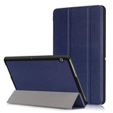 Husa tableta pentru Huawei Mediapad T5 10.1 2018 W09/W19/L03/L09, Techsuit FoldPro, albastru