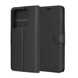 Husa pentru Xiaomi 14 Pro, Techsuit Leather Folio, maro