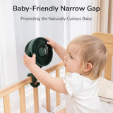 JisuLife Premium Table Baby Fan Life1 (FA24), portabil, 4000mAh, 4 Speeds, Pure Alb