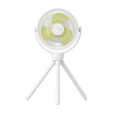 JisuLife Premium Table Baby Fan Life1 (FA24), portabil, 4000mAh, 4 Speeds, Pure Alb