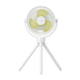 JisuLife Premium Table Baby Fan Life1 (FA24), portabil, 4000mAh, 4 Speeds, Pure Alb