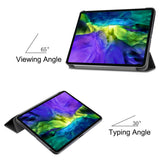 Husa tableta pentru iPad Pro 12.9 2021, Techsuit FoldPro, albastru