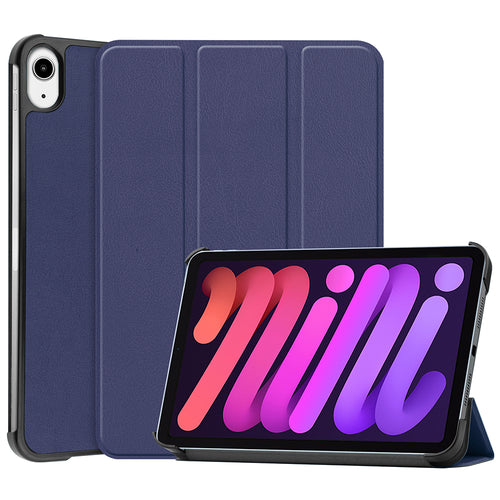 Husa tableta pentru iPad mini 6 (2021), Techsuit FoldPro, albastru
