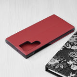 Husa pentru Samsung Galaxy S22 Ultra 5G, Techsuit eFold Series, mov