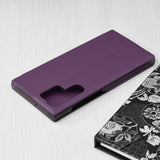 Husa pentru Samsung Galaxy S22 Ultra 5G, Techsuit eFold Series, mov