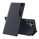 Husa pentru Samsung Galaxy S22 Ultra 5G, Techsuit eFold Series, albastru