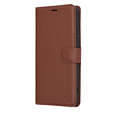Husa pentru Xiaomi POCO X6 Pro, Techsuit Leather Folio, maro