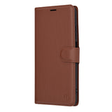 Husa pentru Xiaomi Redmi 10, Techsuit Leather Folio, maro