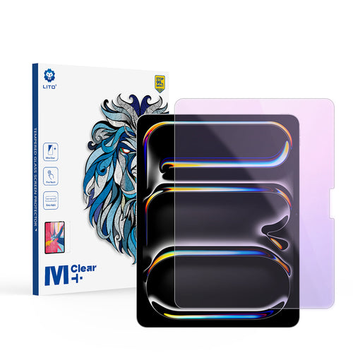 Folie de protectie pentru iPad Pro 13 (2024), Lito 2.5D Classic Glass Anti-Blue Light