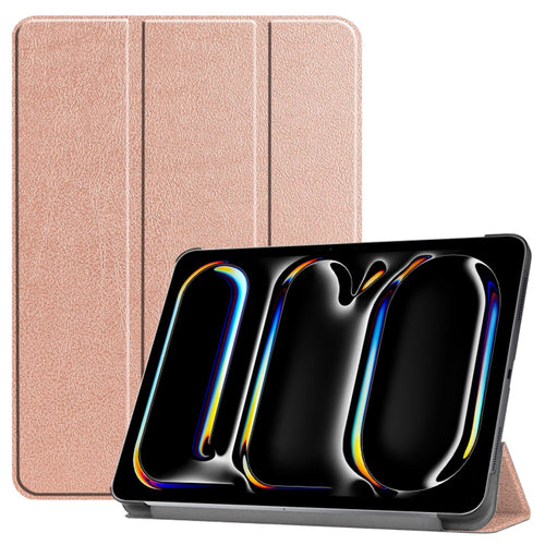 Husa tableta pentru iPad Pro 13 (2024), Techsuit FoldPro, roz