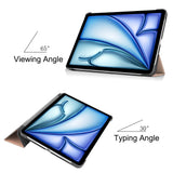Husa tableta pentru iPad Air 13 (2024), Techsuit FoldPro, roz