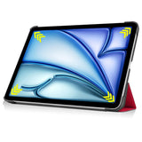 Husa tableta pentru iPad Air 13 (2024), Techsuit FoldPro, Butterfly