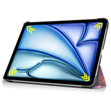 Husa tableta pentru iPad Air 13 (2024), Techsuit FoldPro, Butterfly