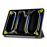 Husa tableta pentru iPad Pro 11 (2024), Techsuit FoldPro, Butterfly