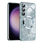 Husa pentru Samsung Galaxy S23 Plus, Techsuit Lux Glitter MagSafe, bleu