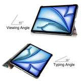 Husa tableta pentru iPad Air 11 (2024), Techsuit FoldPro, Butterfly