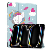 Husa tableta pentru iPad Pro 13 (2024), Techsuit FoldPro, Butterfly