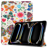 Husa tableta pentru iPad Pro 13 (2024), Techsuit FoldPro, Butterfly