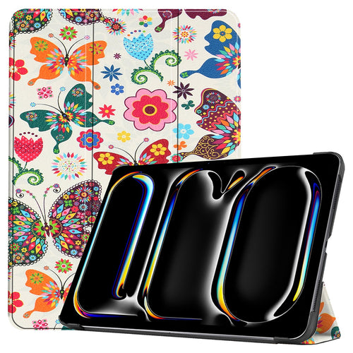 Husa tableta pentru iPad Pro 13 (2024), Techsuit FoldPro, Butterfly