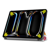 Husa tableta pentru iPad Pro 11 (2024), Techsuit FoldPro, Butterfly