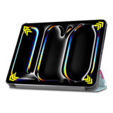 Husa tableta pentru iPad Pro 11 (2024), Techsuit FoldPro, Butterfly