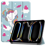Husa tableta pentru iPad Pro 11 (2024), Techsuit FoldPro, Butterfly
