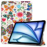 Husa tableta pentru iPad Air 13 (2024), Techsuit FoldPro, Butterfly