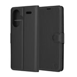 Husa pentru Xiaomi Redmi Note 13 Pro+ 5G, Techsuit Leather Folio, maro