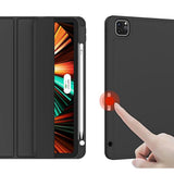 Husa tableta pentru Xiaomi Pad 6, Techsuit Flex Trifold (cu Pencil Holder), gri