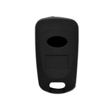 Techsuit Car Key Case (2003.04), Hyundai Elantra/Kia Picanto, Negru