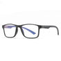 Techsuit Anti-Blue Light Glasses Reflex TR90 (F2388), Rectangular, Sand Negru