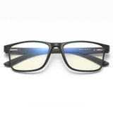 Techsuit Anti-Blue Light Glasses Reflex TR90 (F2388), Rectangular, Sand Negru