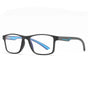 Techsuit Anti-Blue Light Glasses Reflex TR90 (F2388), Rectangular, Sand Black / Albastru