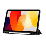 Husa tableta pentru Xiaomi Redmi Pad SE 11, Techsuit Flex Trifold (cu Pencil Holder), gri
