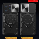 Husa pentru iPhone 14 Pro, Techsuit CamGuard Pro, albastru