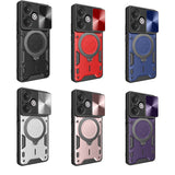 Husa pentru Xiaomi Redmi 13C 5G, Techsuit CamGuard Pro, albastru