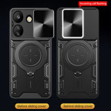 Husa pentru Xiaomi Redmi 13C 4G, Techsuit CamGuard Pro, albastru