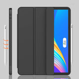 Husa tableta pentru iPad Pro 12.9 2021, Techsuit Flex Trifold (cu Pencil Holder), bleu