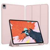 Husa tableta pentru iPad Pro 12.9 2021, Techsuit Flex Trifold (cu Pencil Holder), gri